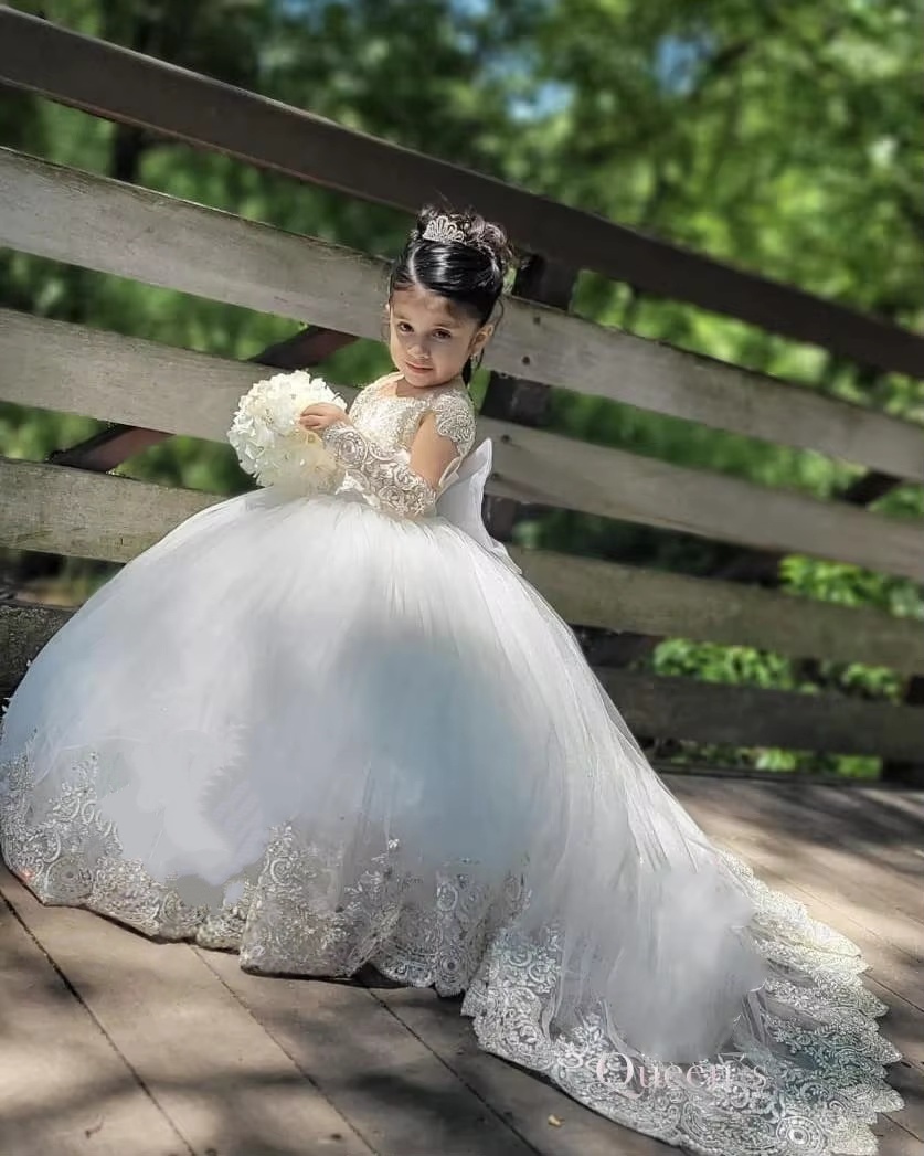 Toddler Girl Tulle Party Dress - Sukienka dla dziewczynki na wesele, sukienka
