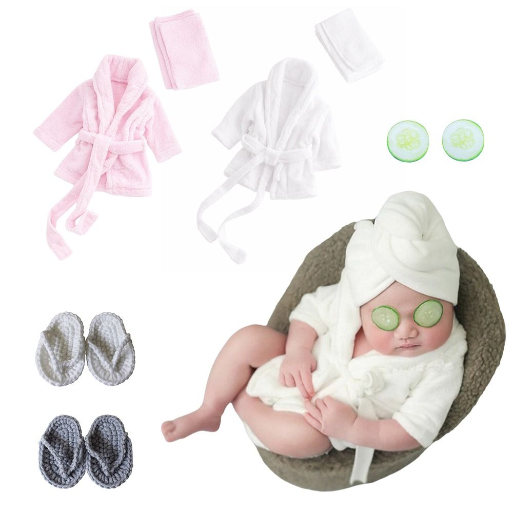 Infant Photography Props Outfit - Rekwizyty fotograficzne Szlafroki dla noworodków z