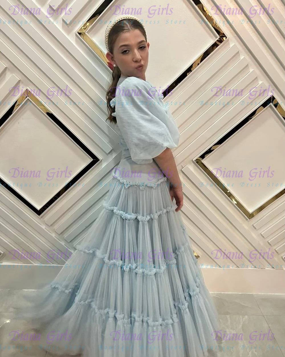 Elegancka, wysokiej jakości, j – Toddler Girl Tulle Party Dress recenzja i cena