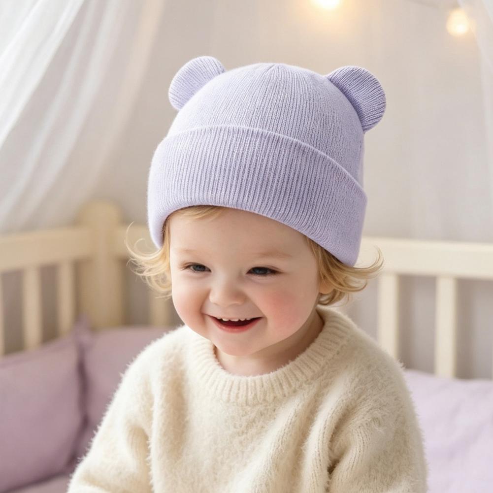 Czapka zimowa dla niemowląt, m – Infant Beanie Hat With Ears recenzja i cena