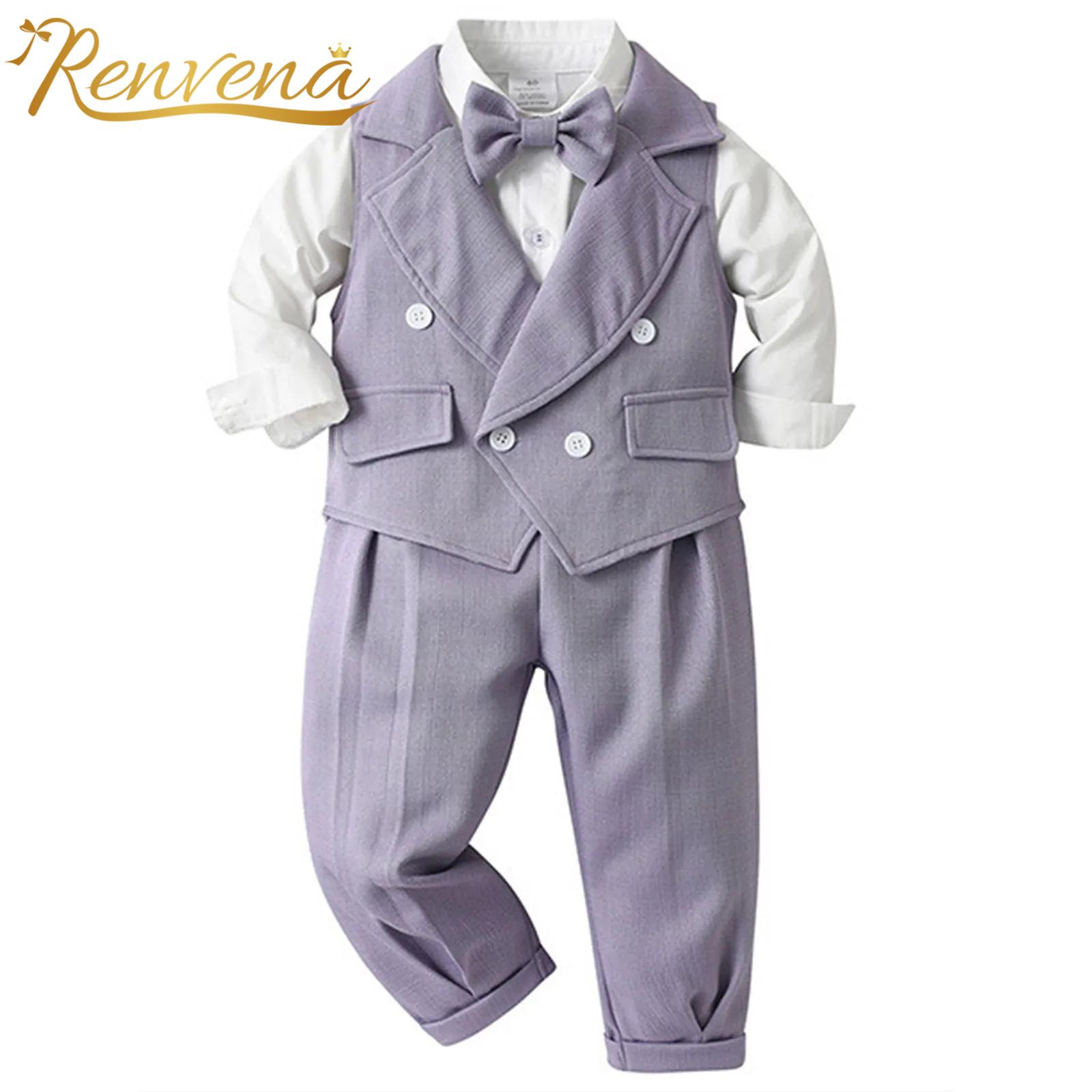 Chłopięcy garnitur dla dżentel – Baby Boy Suit Set Baptism recenzja i cena