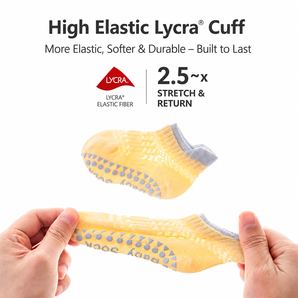 Zestaw 3 par skarpetek antypoś – Unisex Baby Socks Non Slip recenzja i cena