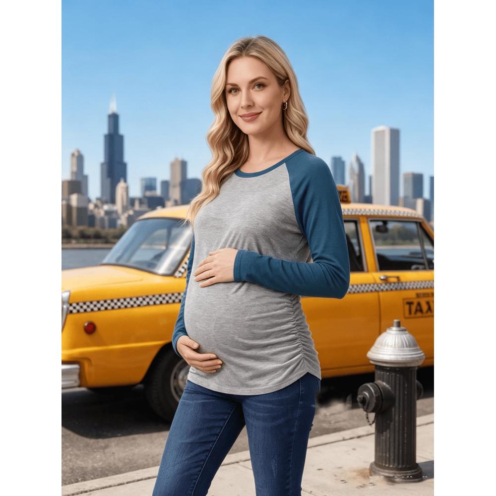 Damska dzianinowa bluzka z dłu – Maternity Wear recenzja i cena