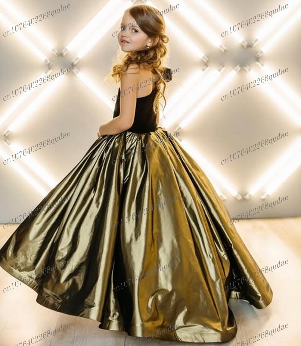 Nowe czarne i złote sukienki d – Toddler Girl Tulle Party Dress recenzja i cena