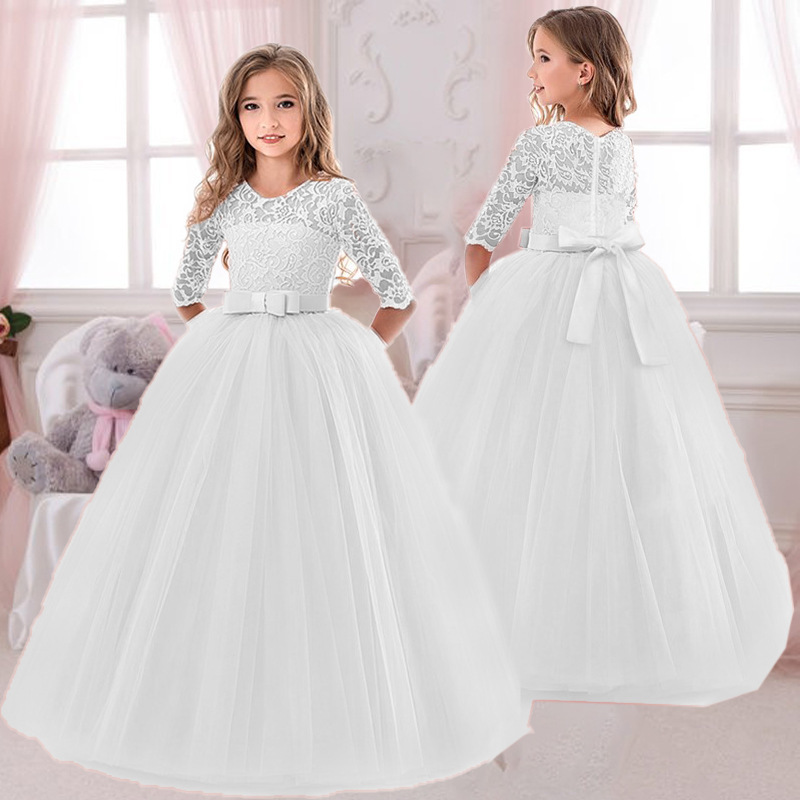 Dziewczęca koronkowa haftowana – Toddler Girl Tulle Party Dress recenzja i cena