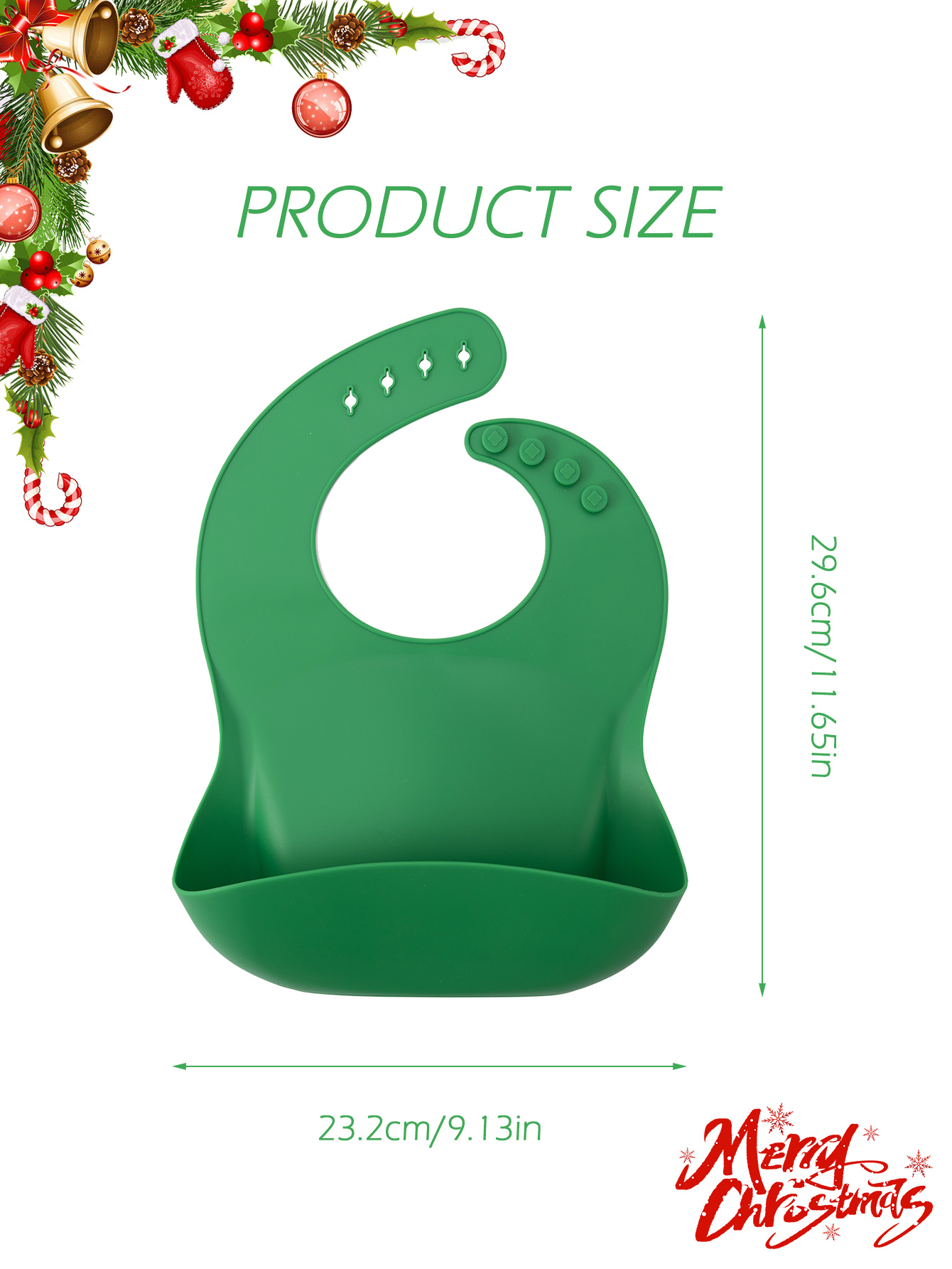 Kolorowy śliniak silikonowy dl – Waterproof Baby Bibs Silicone recenzja i cena